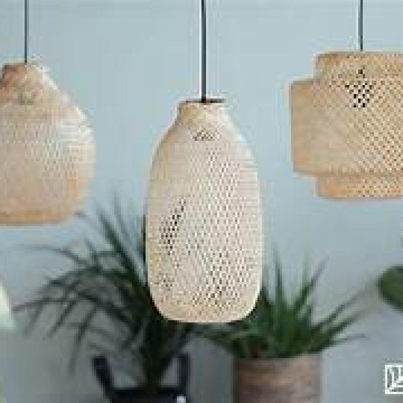 Bamboo Lampshades
