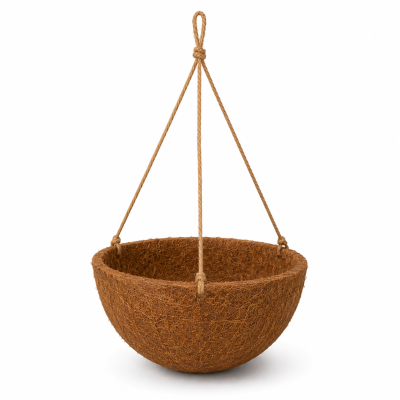 coir hanging pots| coco nest planting